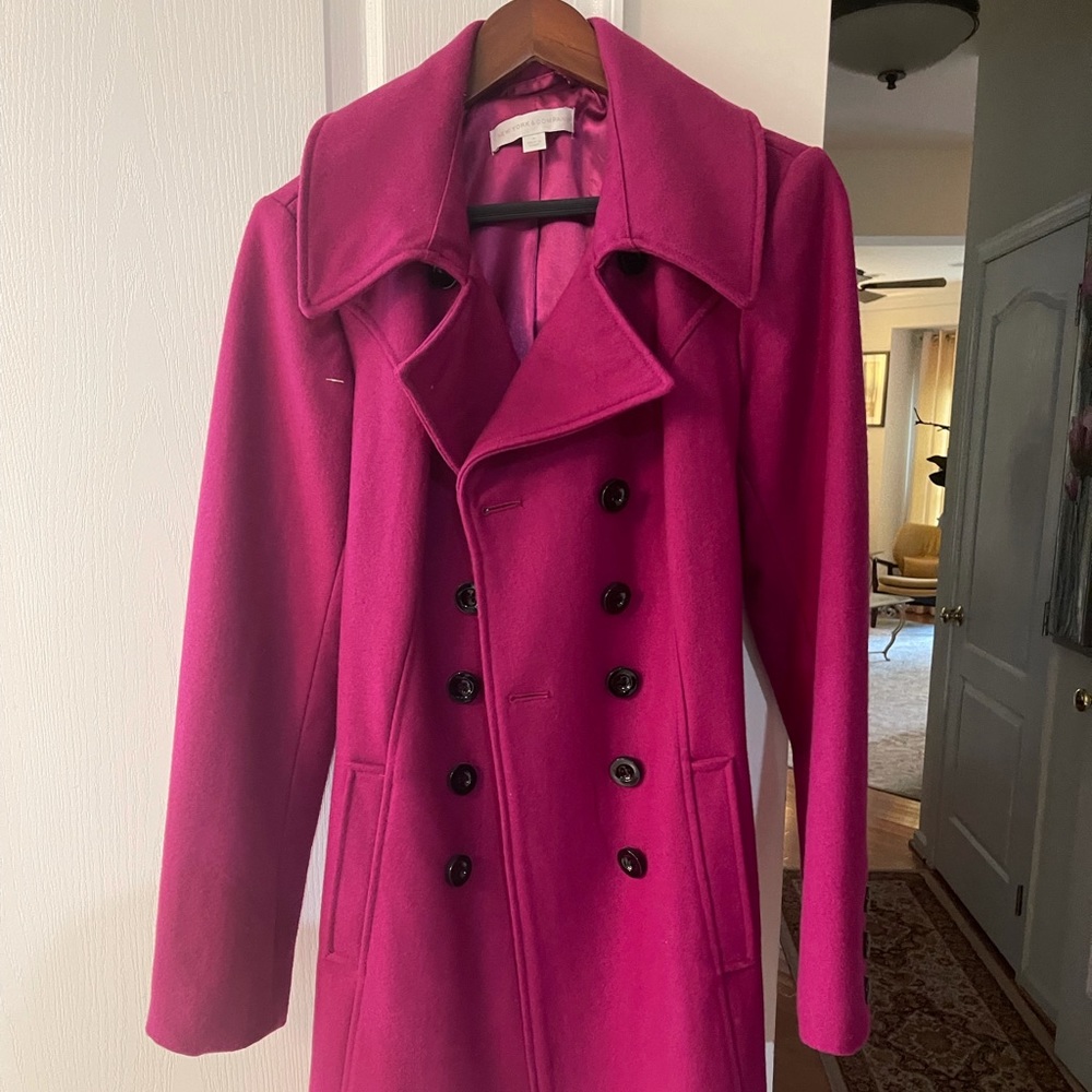 New York & Company Wool Coat